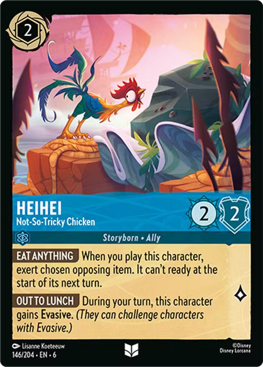 Image of HeiHei - Not-So-Tricky Chicken (146/204) [Azurite Sea]