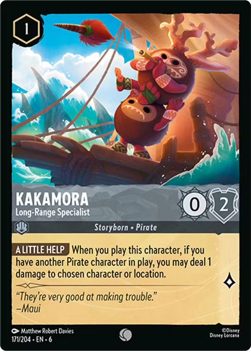 Image of Kakamora - Long-Range Specialist (171/204) [Azurite Sea]