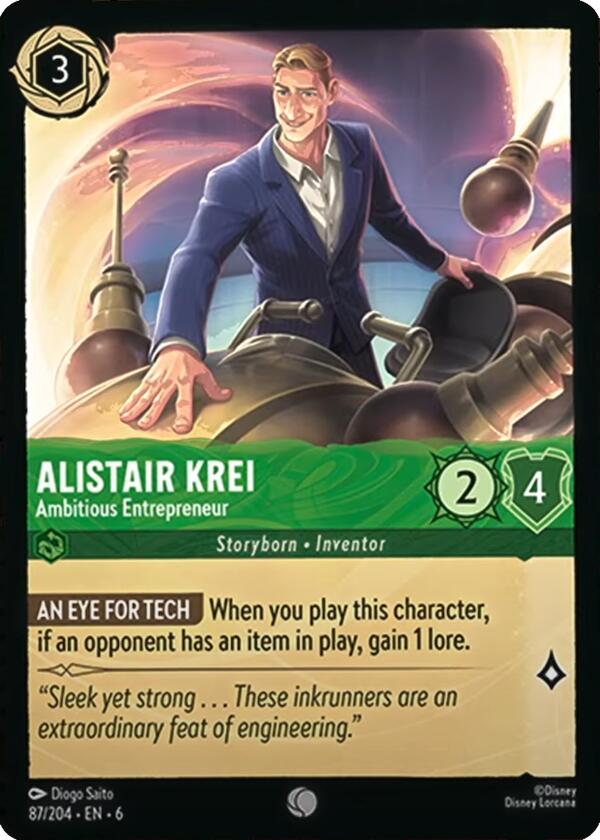 Image of Alistair Krei - Ambitious Entrepreneur (87/204) [Azurite Sea]