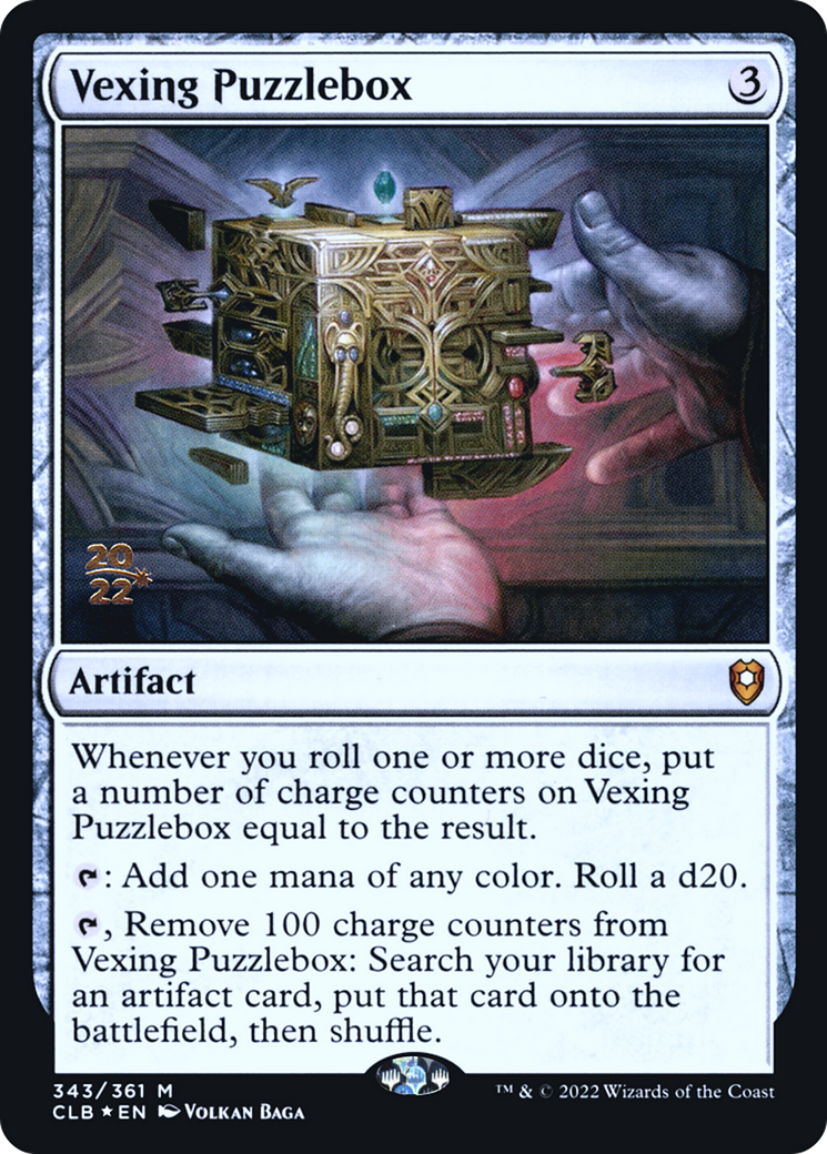 Image of Vexing Puzzlebox [Commander Legends: Battle for Baldur's Gate Prerelease Promos]