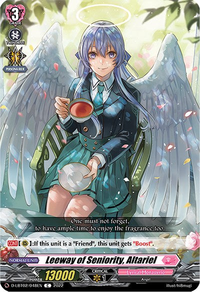 Image of Leeway of Seniority, Altariel (D-LBT02/048EN) [Lyrical Monasterio: It's a New School Term!]