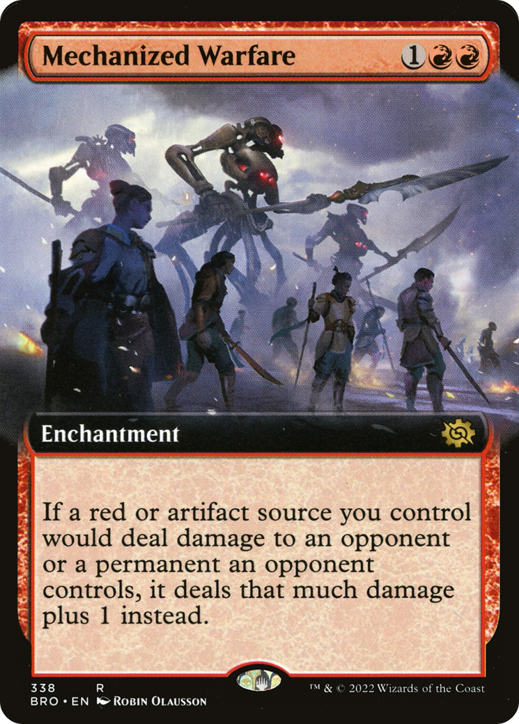 Image of Mechanized Warfare (Extended Art) [The Brothers' War]