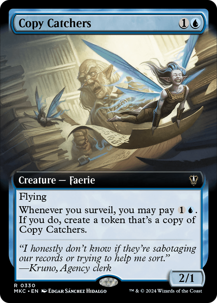 Image of Copy Catchers (Extended Art) [Murders at Karlov Manor Commander]