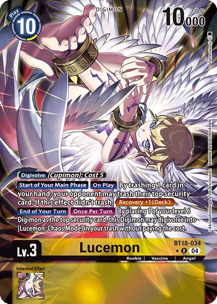 Image of Lucemon [BT18-034] (Alternate Art) [Release Special Booster Ver.2.0]
