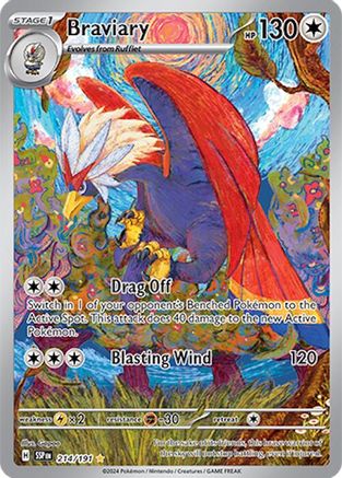 Image of Braviary (214/191) [Scarlet & Violet: Surging Sparks]