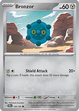 Image of Bronzor (126/191) [Scarlet & Violet: Surging Sparks]