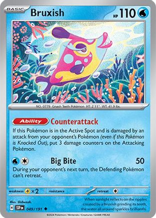 Image of Bruxish (049/191) [Scarlet & Violet: Surging Sparks]