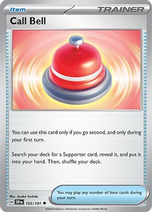 Image of Call Bell (165/191) [Scarlet & Violet: Surging Sparks]