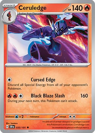 Image of Ceruledge (035/191) [Scarlet & Violet: Surging Sparks]