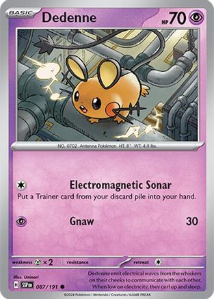 Image of Dedenne (087/191) [Scarlet & Violet: Surging Sparks]