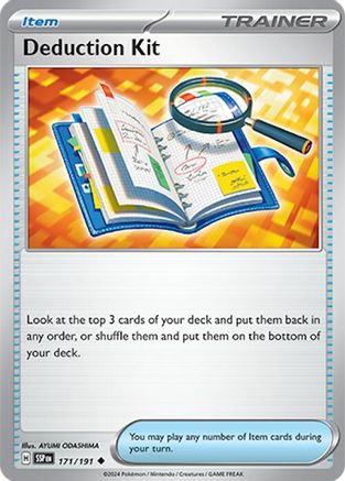Image of Deduction Kit (171/191) [Scarlet & Violet: Surging Sparks]