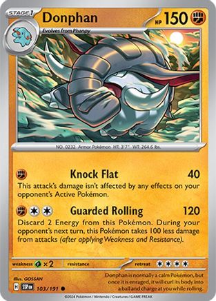 Image of Donphan (103/191) [Scarlet & Violet: Surging Sparks]