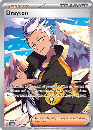 Image of Drayton (232/191) [Scarlet & Violet: Surging Sparks]