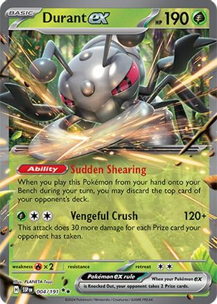 Image of Durant ex (004/191) [Scarlet & Violet: Surging Sparks]