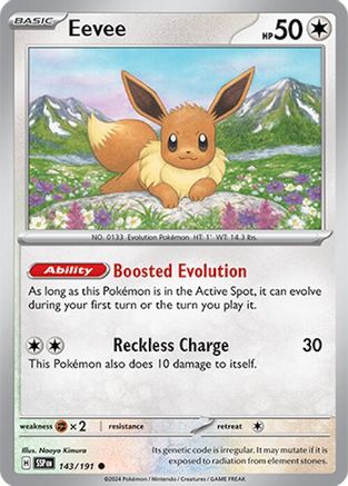 Image of Eevee (143/191) [Scarlet & Violet: Surging Sparks]