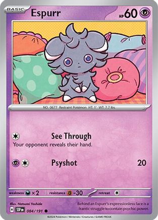 Image of Espurr (084/191) [Scarlet & Violet: Surging Sparks]