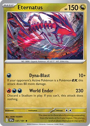 Image of Eternatus (141/191) [Scarlet & Violet: Surging Sparks]
