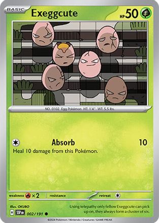 Image of Exeggcute (002/191) [Scarlet & Violet: Surging Sparks]