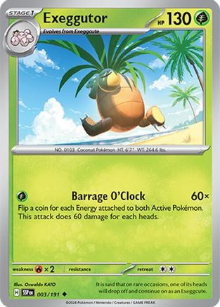 Image of Exeggutor (003/191) [Scarlet & Violet: Surging Sparks]