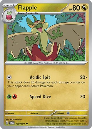 Image of Flapple (139/191) [Scarlet & Violet: Surging Sparks]