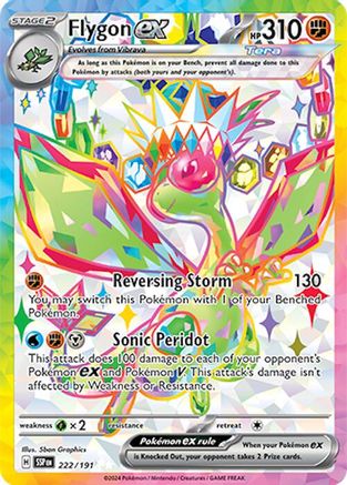 Image of Flygon ex (222/191) [Scarlet & Violet: Surging Sparks]