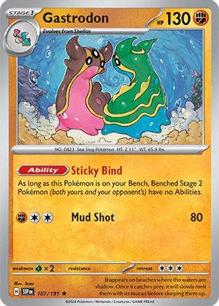 Image of Gastrodon (107/191) [Scarlet & Violet: Surging Sparks]