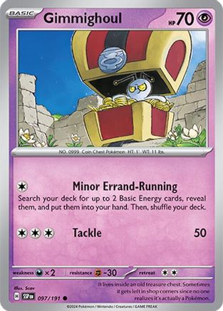 Image of Gimmighoul (097/191) [Scarlet & Violet: Surging Sparks]