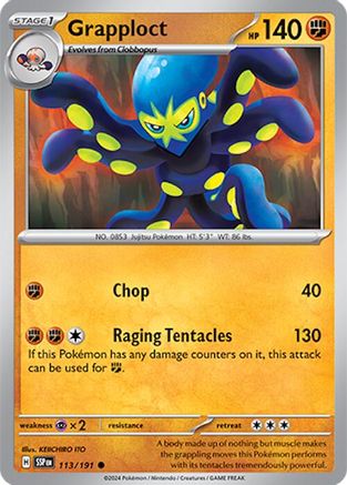 Image of Grapploct (113/191) [Scarlet & Violet: Surging Sparks]