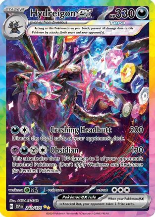 Image of Hydreigon ex (240/191) [Scarlet & Violet: Surging Sparks]