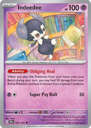 Image of Indeedee (093/191) [Scarlet & Violet: Surging Sparks]