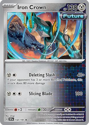 Image of Iron Crown (132/191) [Scarlet & Violet: Surging Sparks]