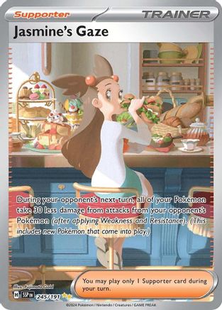 Image of Jasmine's Gaze (245/191) [Scarlet & Violet: Surging Sparks]