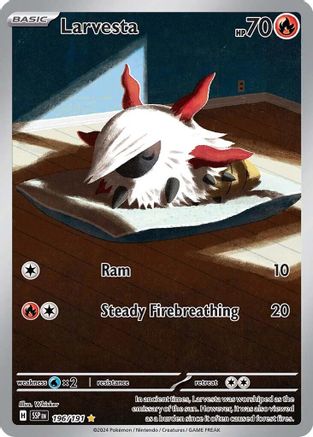 Image of Larvesta (196/191) [Scarlet & Violet: Surging Sparks]