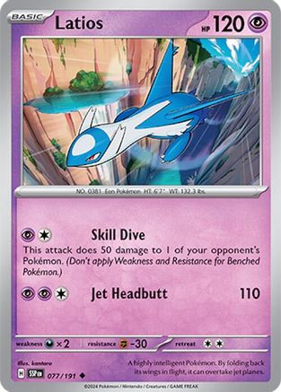 Image of Latios (077/191) [Scarlet & Violet: Surging Sparks]