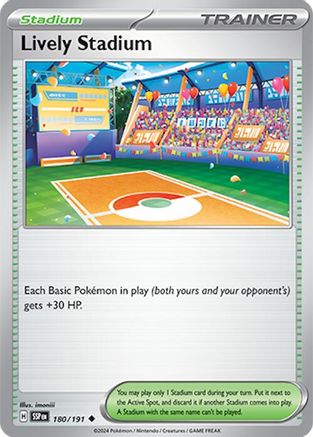 Image of Lively Stadium (180/191) [Scarlet & Violet: Surging Sparks]