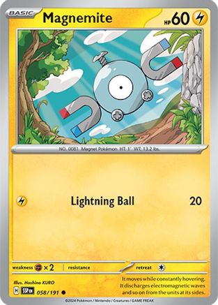 Image of Magnemite (058/191) [Scarlet & Violet: Surging Sparks]
