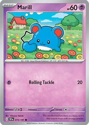 Image of Marill (073/191) [Scarlet & Violet: Surging Sparks]