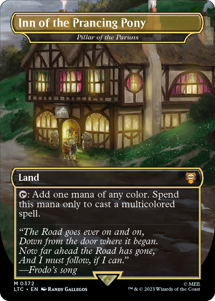 Image of Inn of the Prancing Pony - Pillar of the Paruns [The Lord of the Rings: Tales of Middle-Earth Commander]