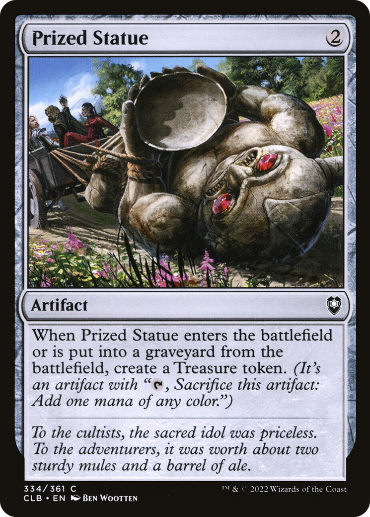 Image of Prized Statue [Commander Legends: Battle for Baldur's Gate]