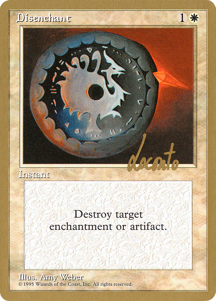 Image of Disenchant (Michael Loconto) [Pro Tour Collector Set]
