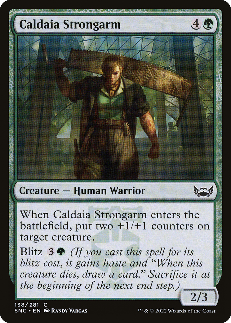 Image of Caldaia Strongarm [Streets of New Capenna]