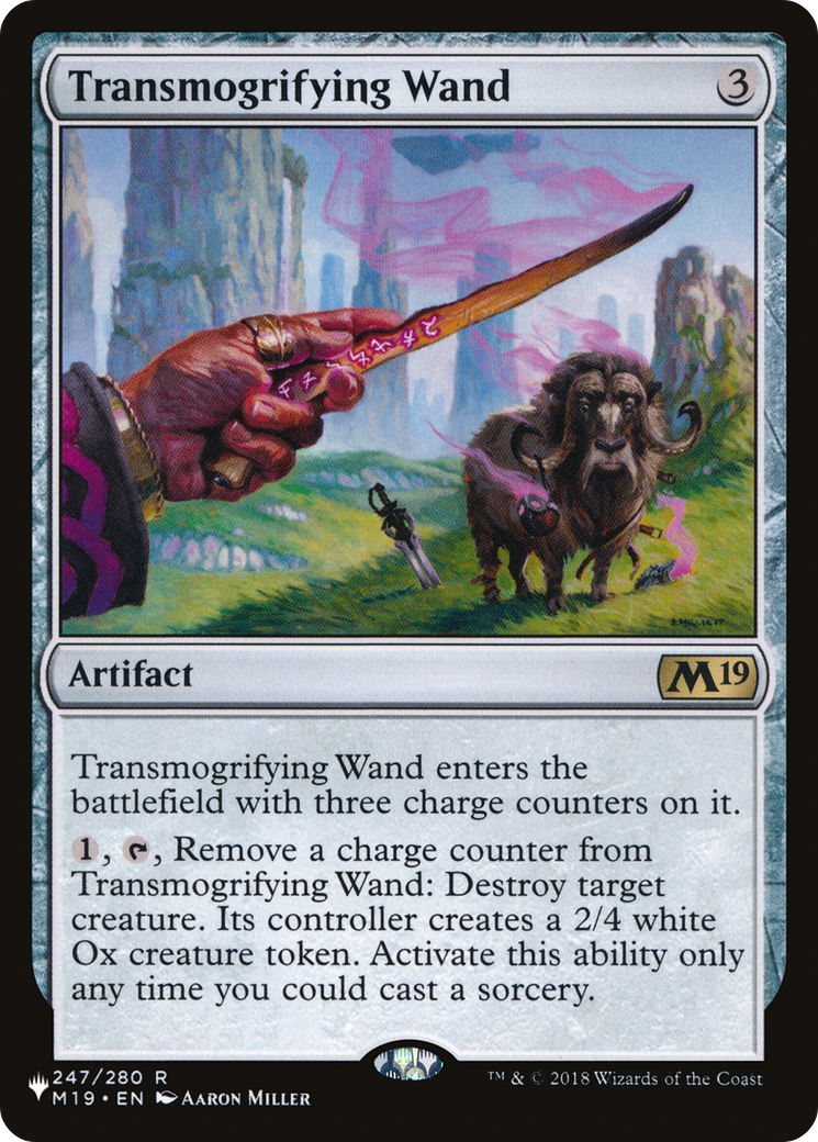 Image of Transmogrifying Wand [The List]