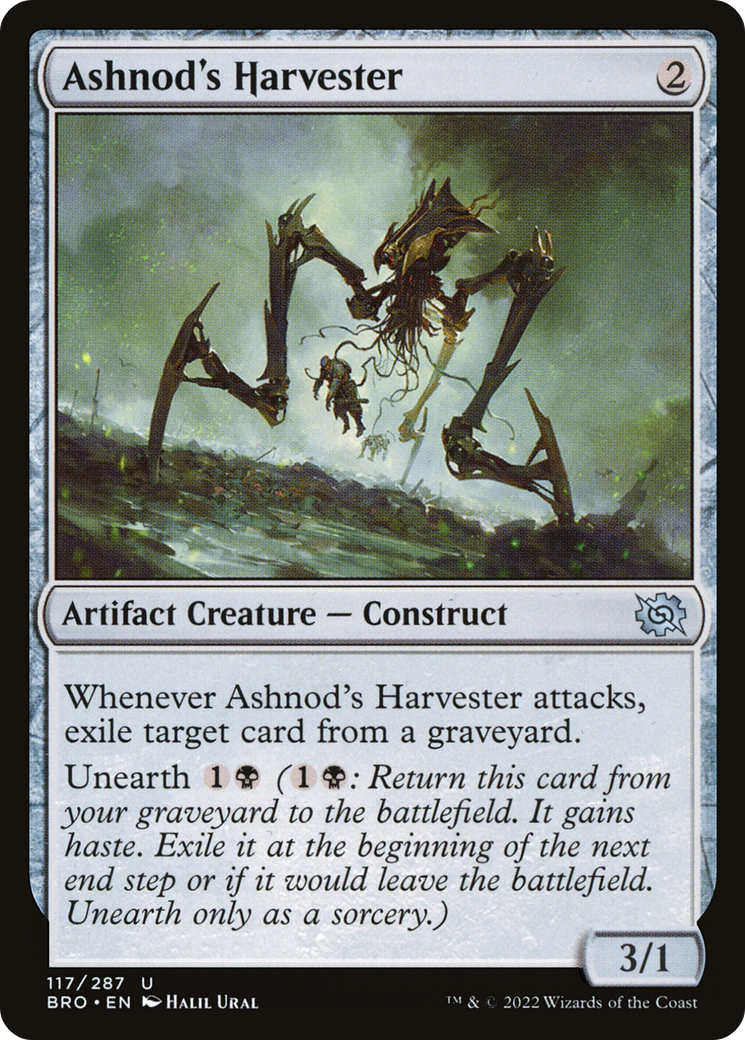 Image of Ashnod's Harvester [The Brothers' War]