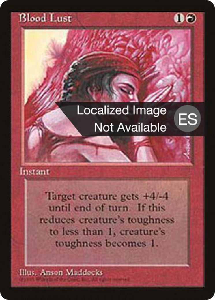 Image of Blood Lust [Fourth Edition (Foreign Black Border)]