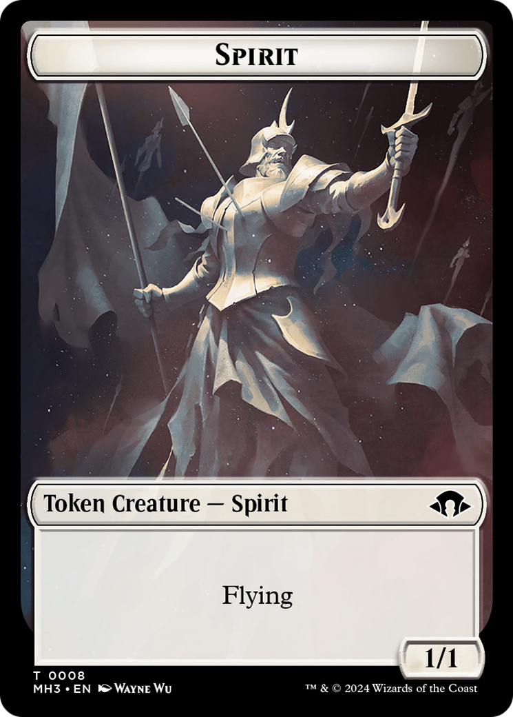 Image of Phyrexian Germ // Spirit (0008) Double-Sided Token [Modern Horizons 3 Tokens]
