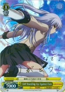Image of Girl Standing Up Against Fate (AB/W31-TE08SP SP) [Angel Beats! Re:Edit]