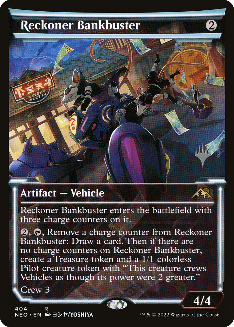 Image of Reckoner Bankbuster (Showcase) [The Brothers' War Promos]