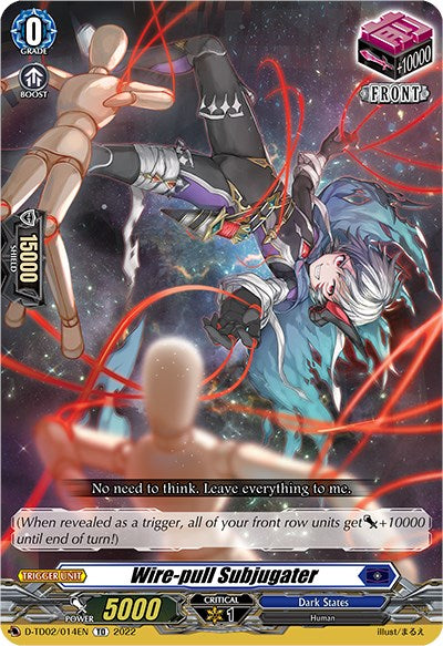 Image of Wire-pull Subjugater (D-TD02/014EN) [Michiru Hazama -Demonic Jewel Dragon of the Four Flames-]