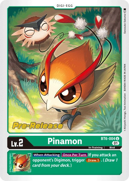 Image of Pinamon [BT6-004] [Double Diamond Pre-Release Cards]