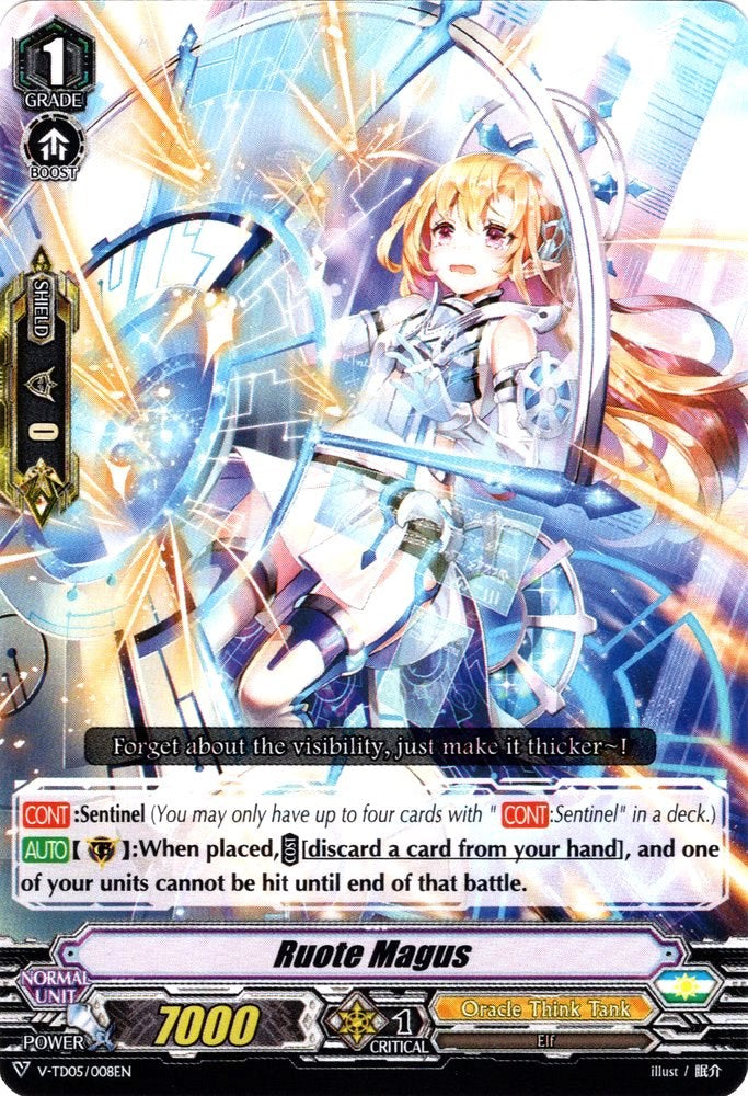 Image of Ruote Magus (V-TD05/008EN) [Misaki Tokura]